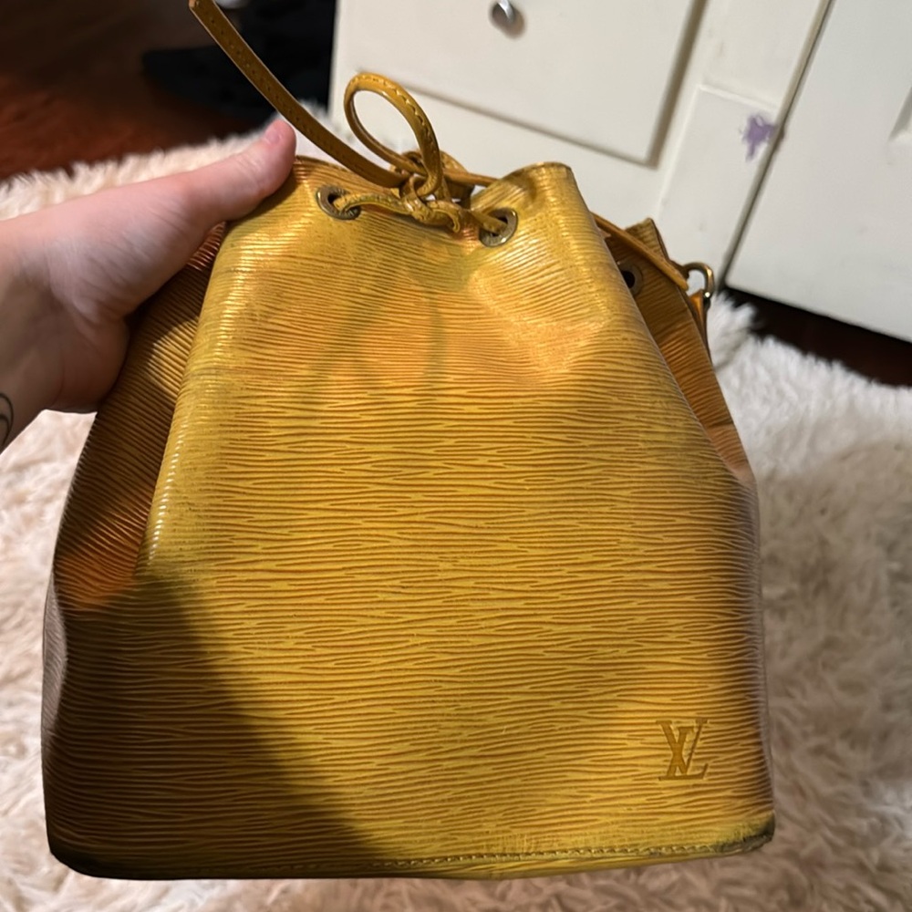 Yellow Epi Leather Louis Vuitton